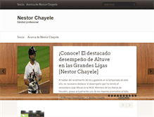 Tablet Screenshot of nestorchayele.net
